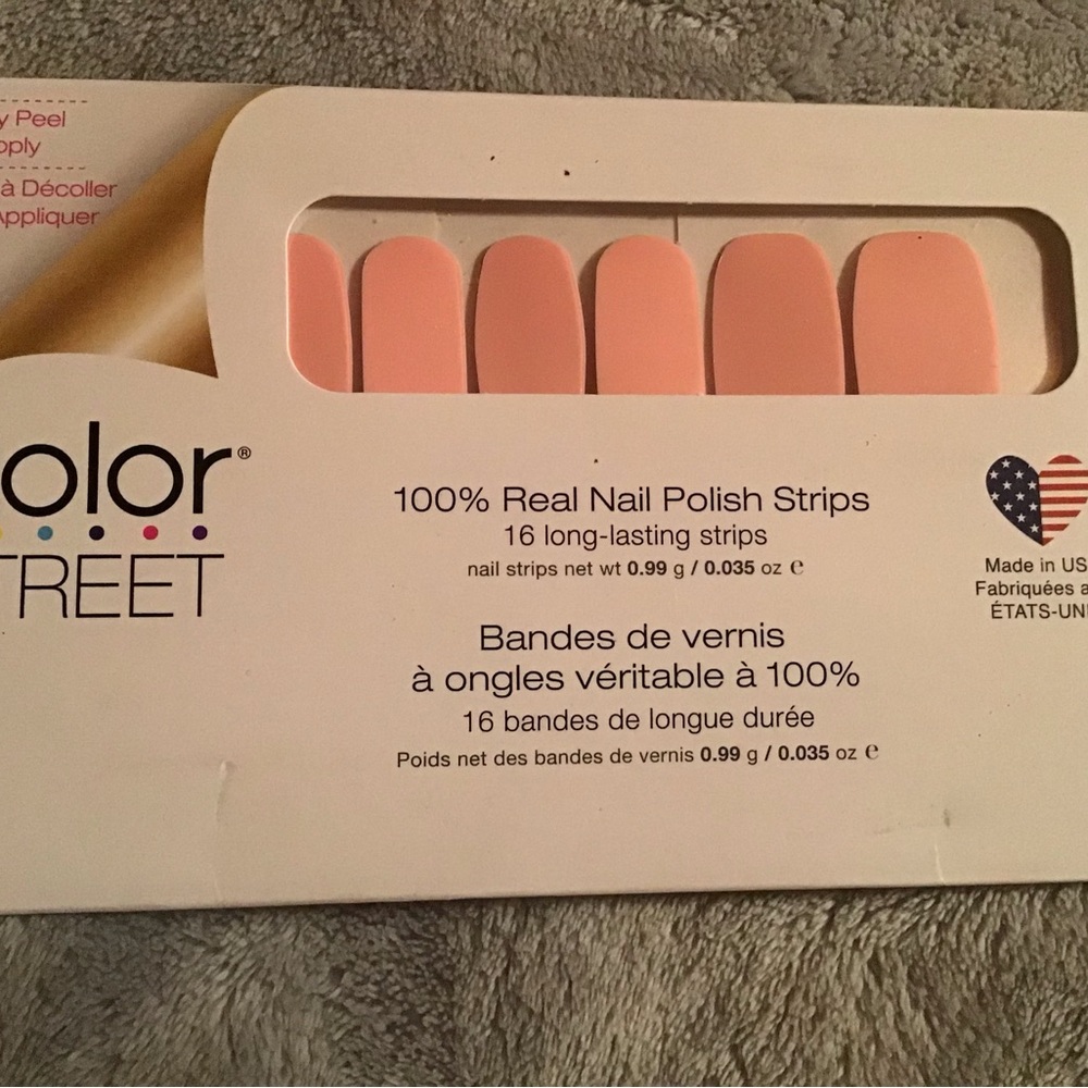 Color street 100% Real Nail polish Strips 16 lasting strips ‘Chelsea Ya Later’
